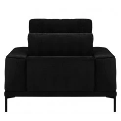 Fredriks Fauteuil XXL Grossa - Velours - Velours Vaia: Noir -Pas Cher Fauteuils Magasin 1000243242 210330 18214000293 DETAILS P000000001000243242