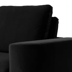 Fredriks Fauteuil XXL Grossa - Velours - Velours Vaia: Noir -Pas Cher Fauteuils Magasin 1000243242 210330 18214000295 DETAILS P000000001000243242