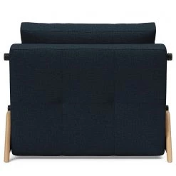 Innovation Möbel Fauteuil convertible Cubed - Tissu Mixed Dance : Blue - Chêne clair -Pas Cher Fauteuils Magasin 1000244278 210218 14545300041 DETAILS P000000001000244278