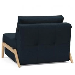 Innovation Möbel Fauteuil convertible Cubed - Tissu Mixed Dance : Blue - Chêne clair -Pas Cher Fauteuils Magasin 1000244278 210218 14545600042 DETAILS P000000001000244278