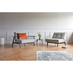 Innovation Möbel Fauteuil Splitback Eik - Tissu Mixed Dance : 521 Grey - Noir -Pas Cher Fauteuils Magasin 1000244300 210218 15051000221 MOOD DETAILS P000000001000244300 mood
