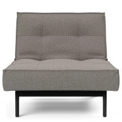 Innovation Möbel Fauteuil Splitback Eik - Tissu Mixed Dance : 521 Grey - Noir -Pas Cher Fauteuils Magasin 1000244300 210218 15051800223 DETAILS P000000001000244300