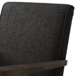 Studio Copenhagen Fauteuil Auklet - Tissu - Tissu Anait: Noir - Hêtre foncé -Pas Cher Fauteuils Magasin 1000244925 210225 13031600142 DETAILS P000000001000244925