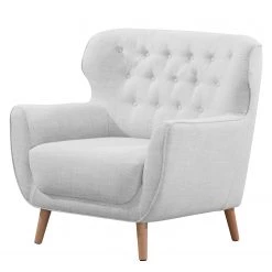 Ridgevalley Fauteuil Mansac - Tissage à plat - Tissu Gila: Gris clair