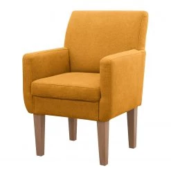 Loftscape Fauteuil Gramont - Tissu Eteri: Jaune moutarde