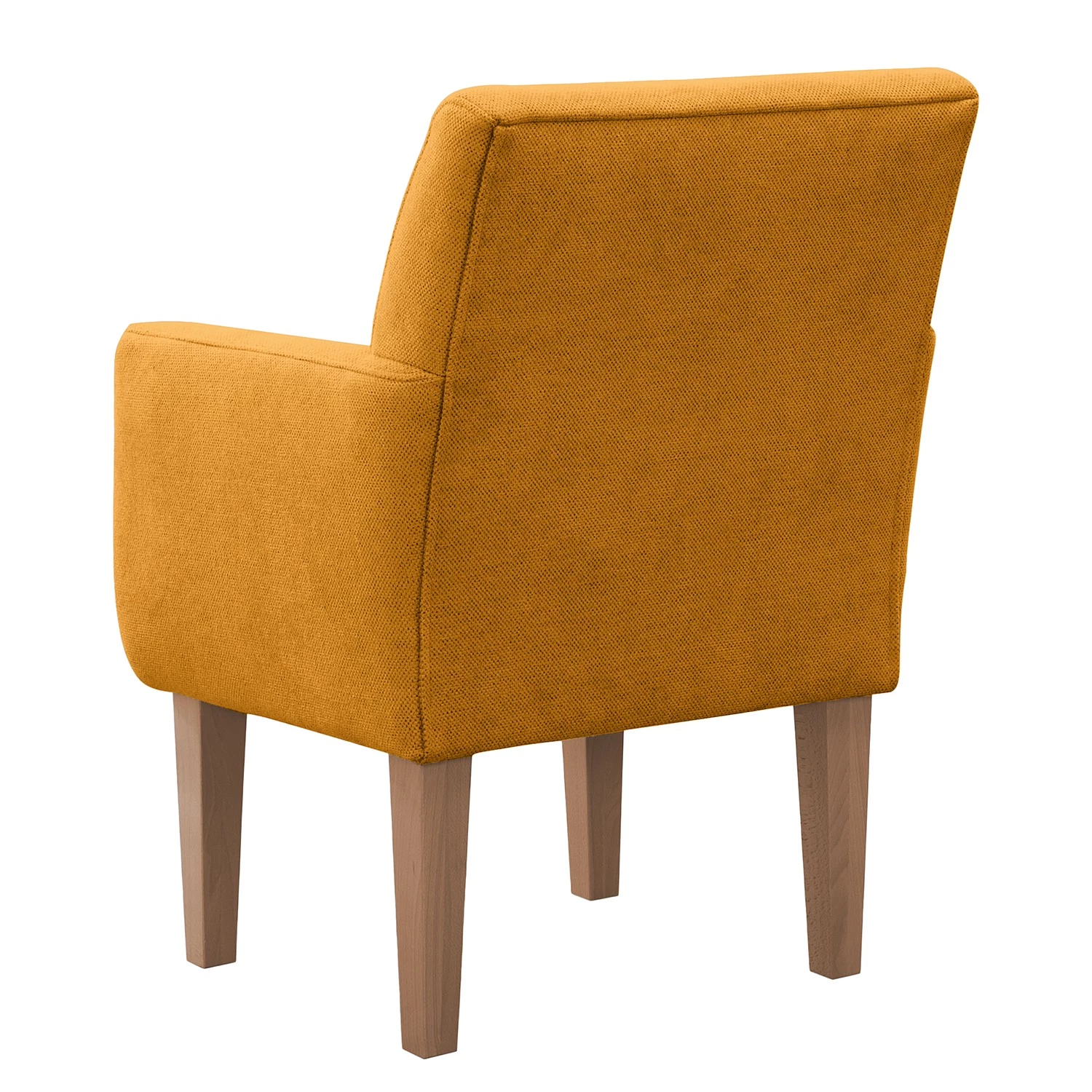 Loftscape Fauteuil Gramont - Tissu Eteri: Jaune moutarde 6 Loftscape Fauteuil Gramont - Tissu Eteri: Jaune moutarde – Image 4