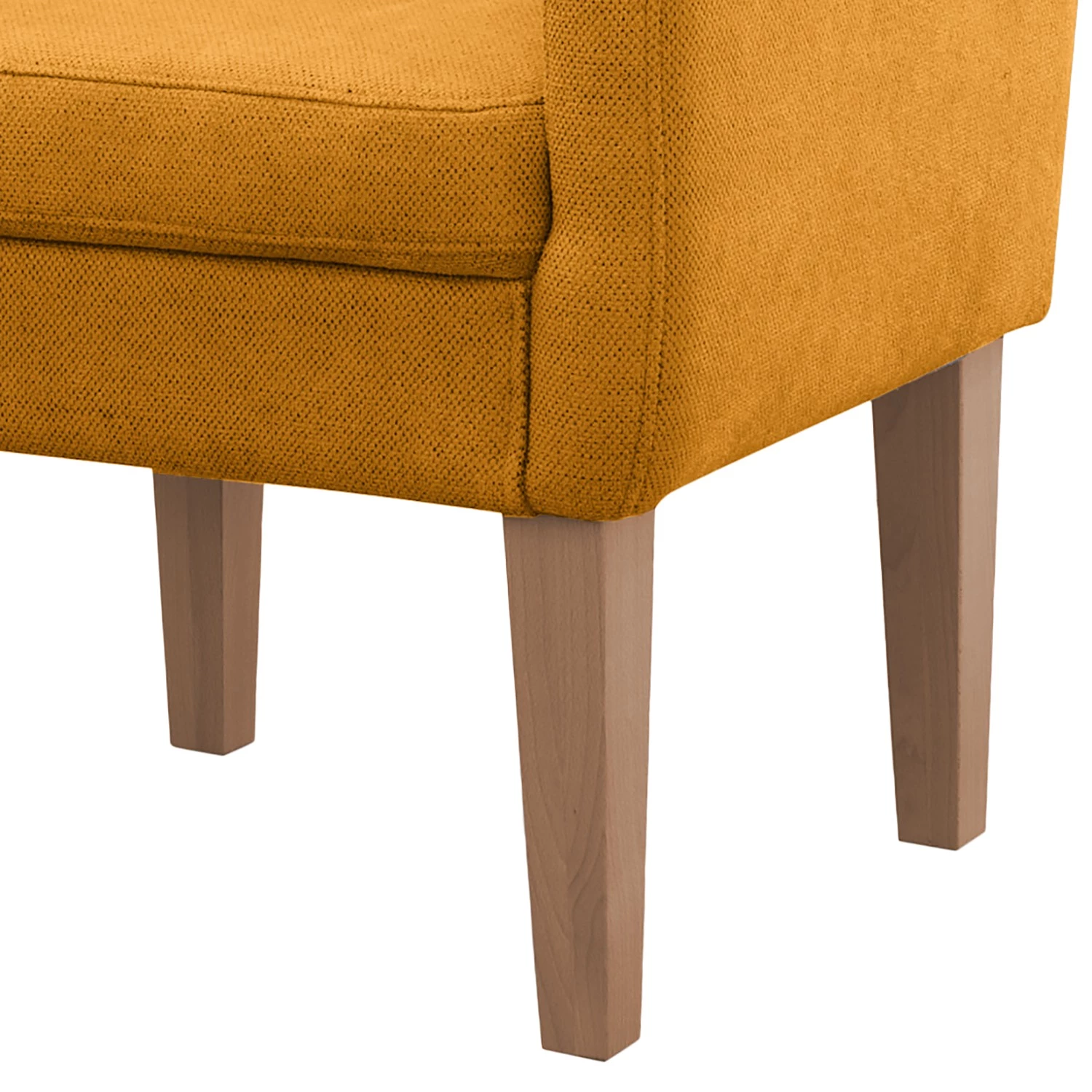 Loftscape Fauteuil Gramont - Tissu Eteri: Jaune moutarde 9 Loftscape Fauteuil Gramont - Tissu Eteri: Jaune moutarde – Image 7