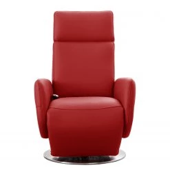 Fredriks Fauteuil relax Bosville - Cuir véritable - Cuir Pua: Rouge - Fonction relaxation - Réglage électrique : 2 moteurs avec batterie -Pas Cher Fauteuils Magasin 1000254169 210426 12294500106 DETAILS P000000001000254169