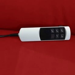 Fredriks Fauteuil relax Bosville - Cuir véritable - Cuir Pua: Rouge - Fonction relaxation - Réglage électrique : 2 moteurs avec batterie -Pas Cher Fauteuils Magasin 1000254169 210426 12294500108 DETAILS P000000001000254169