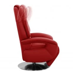 Fredriks Fauteuil relax Givors - Cuir Pua: Rouge - Fonction relaxation - Avec aide au redressement -Pas Cher Fauteuils Magasin 1000254179 210426 12301500260 DETAILS P000000001000254179