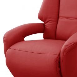 Fredriks Fauteuil relax Givors - Cuir Pua: Rouge - Fonction relaxation - Avec aide au redressement -Pas Cher Fauteuils Magasin 1000254179 210426 12301600264 DETAILS P000000001000254179