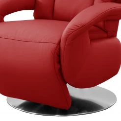 Fredriks Fauteuil relax Givors - Cuir Pua: Rouge - Fonction relaxation - Avec aide au redressement -Pas Cher Fauteuils Magasin 1000254179 210426 12301700265 DETAILS P000000001000254179
