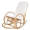 Ars Natura Rocking chair Avaray - Tissu / Rotin - Beige -Pas Cher Fauteuils Magasin 1000255341 220513 010 IMAGE P000000001000255341