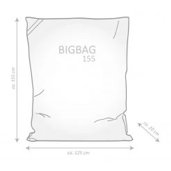 Magma-Heimtex Fauteuil pouf Brava Bigbag - Vert -Pas Cher Fauteuils Magasin 1000259491 210421 15373000128 SKETCH DETAILS P000000001000259491 sketch