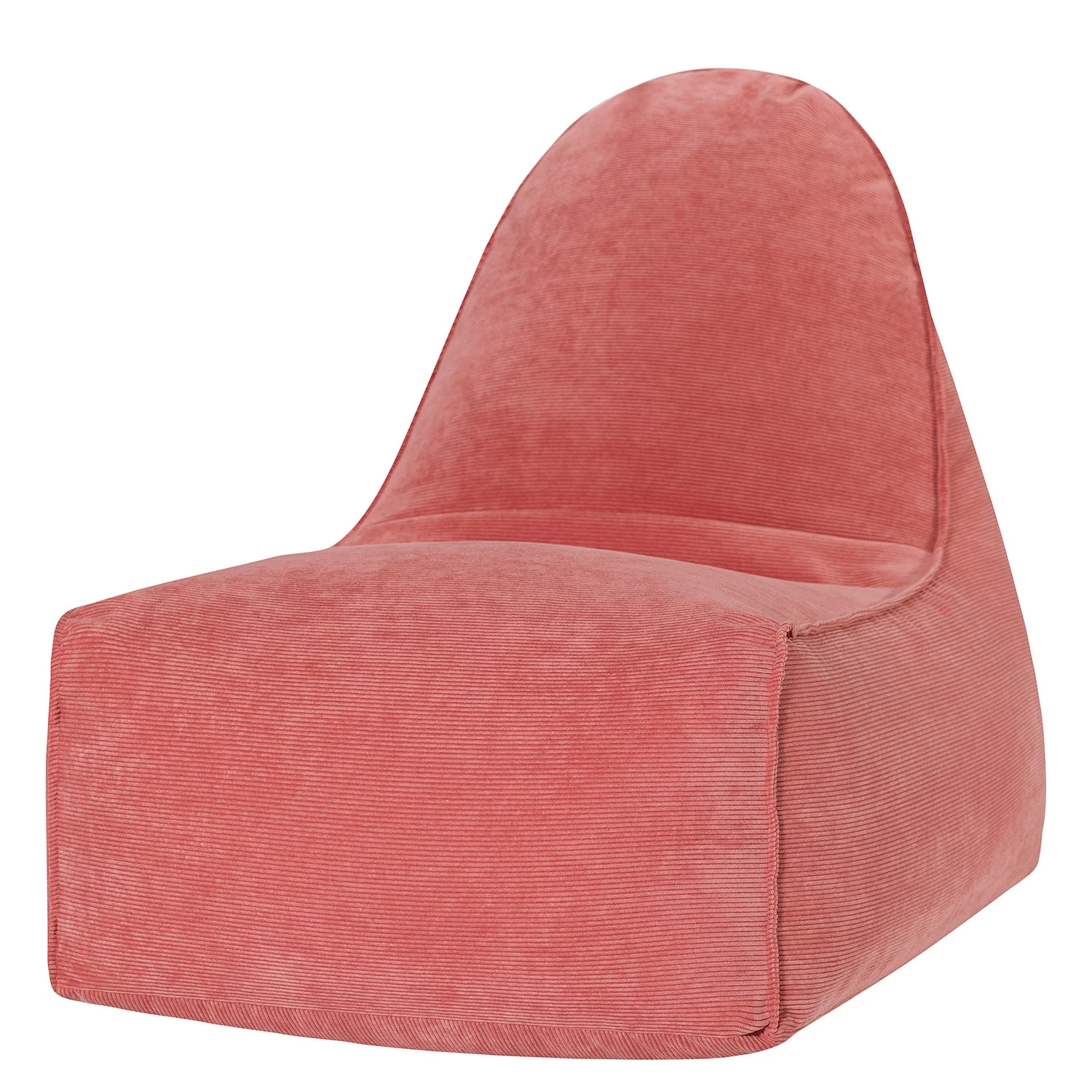 Magma-Heimtex Fauteuil pouf Cordone Boogie - Rouge pastel 3 Magma-Heimtex Fauteuil pouf Cordone Boogie - Rouge pastel