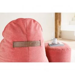 Magma-Heimtex Fauteuil pouf Cordone Boogie - Rouge pastel 10 Magma-Heimtex Fauteuil pouf Cordone Boogie - Rouge pastel -Pas Cher Fauteuils Magasin 1000259533 210421 15435000390 MOOD DETAILS P000000001000259533 mood