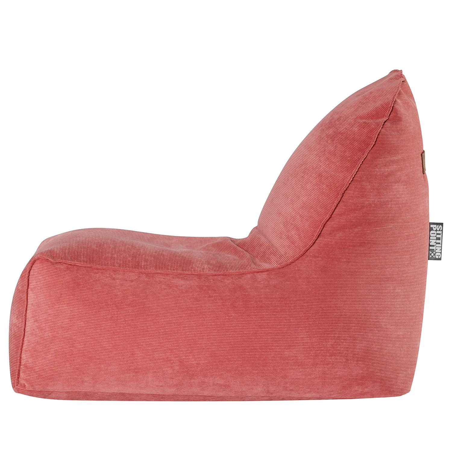 Magma-Heimtex Fauteuil pouf Cordone Boogie - Rouge pastel 6 Magma-Heimtex Fauteuil pouf Cordone Boogie - Rouge pastel – Image 4