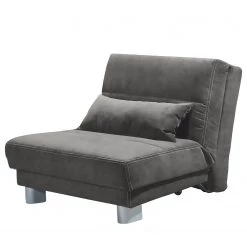 Loftscape Fauteuil convertible Rakir - Microfibre - Microfibre Enza: Gris foncé