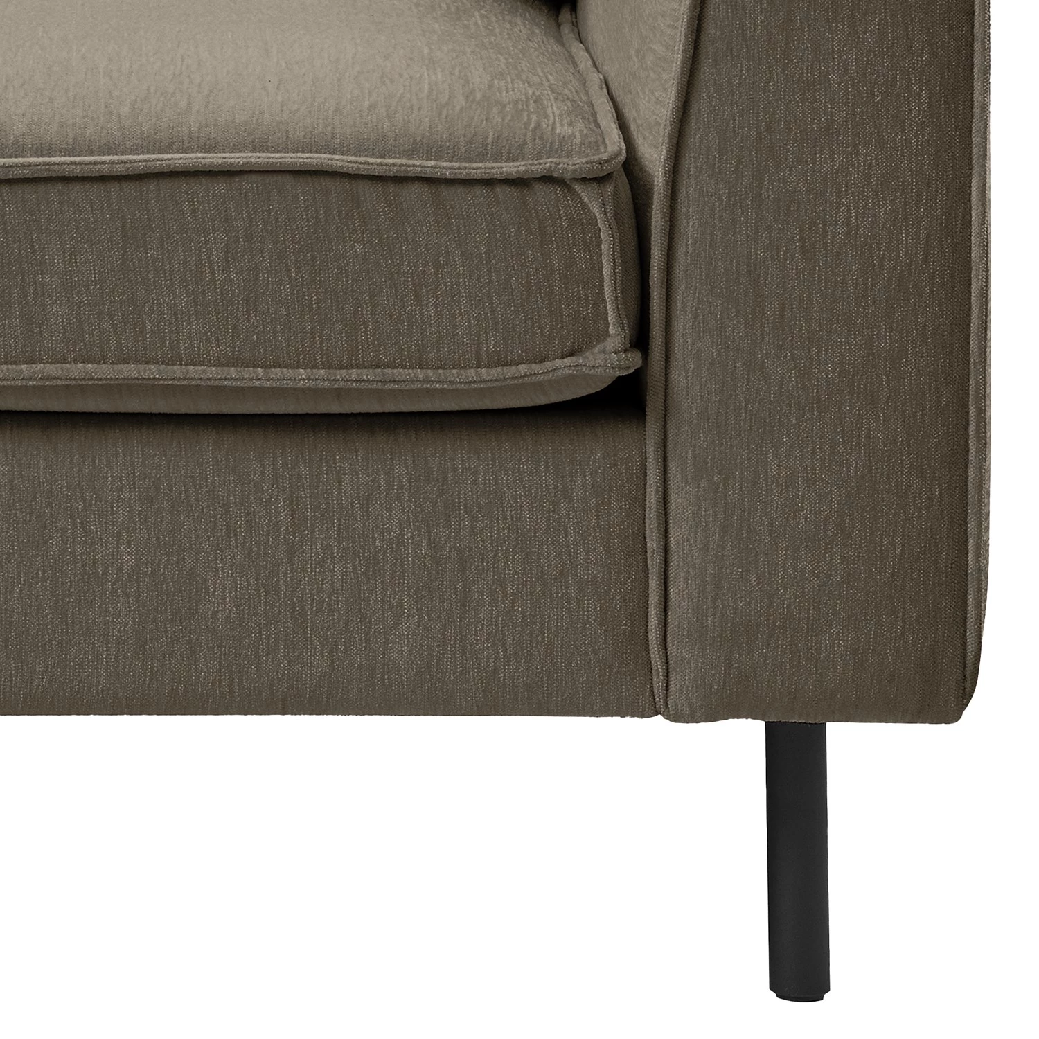 Mørteens Fauteuil Monblanc - Tissu - Tissu Velia: Gris marron 10 Mørteens Fauteuil Monblanc - Tissu - Tissu Velia: Gris marron – Image 8
