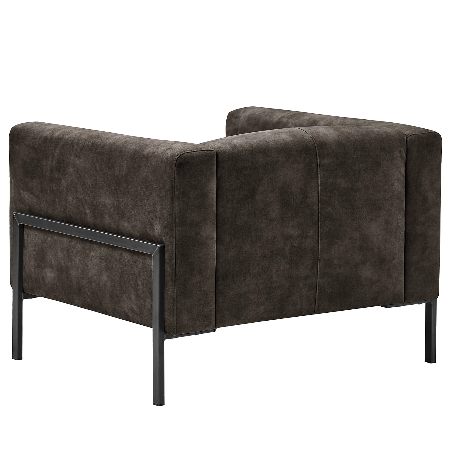 Mørteens Fauteuil Vernioz - Tissu - Tissu Adela: Gris marron 7 Mørteens Fauteuil Vernioz - Tissu - Tissu Adela: Gris marron – Image 5