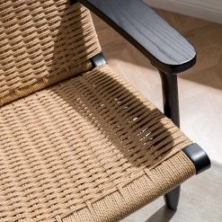 Studio Copenhagen Fauteuil de jardin Emeli - Corde / Frêne massif - Corde naturelle / Frêne 19 Studio Copenhagen Fauteuil de jardin Emeli - Corde / Frêne massif - Corde naturelle / Frêne -Pas Cher Fauteuils Magasin 1000273476 220915 022 MOOD DETAILS P000000001000273476 mood