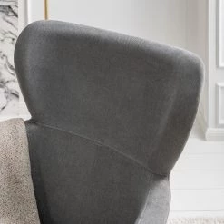 Mørteens Rocking chair Felin - Tissu / Métal / Hêtre massif - Gris / Noir / Hêtre -Pas Cher Fauteuils Magasin 1000273480 220912 022 MOOD DETAILS P000000001000273480 mood