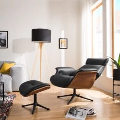 Studio Copenhagen Fauteuil relax Anderson I - Cuir véritable Neka : Noir - Noir - Noyer 20 Studio Copenhagen Fauteuil relax Anderson I - Cuir véritable Neka : Noir - Noir - Noyer -Pas Cher Fauteuils Magasin 1000276939 211007 104200000027 MOOD DETAILS P000000001000276939 mood