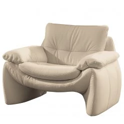 Loftscape Fauteuil Budal - Cuir véritable - Cuir Canela: Beige clair