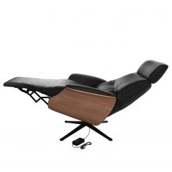 Studio Copenhagen Fauteuil relax Anderson VI - Cuir véritable Neka : Noir - Noir - Noyer -Pas Cher Fauteuils Magasin 1000291538 211007 123438000065 DETAILS P000000001000291538