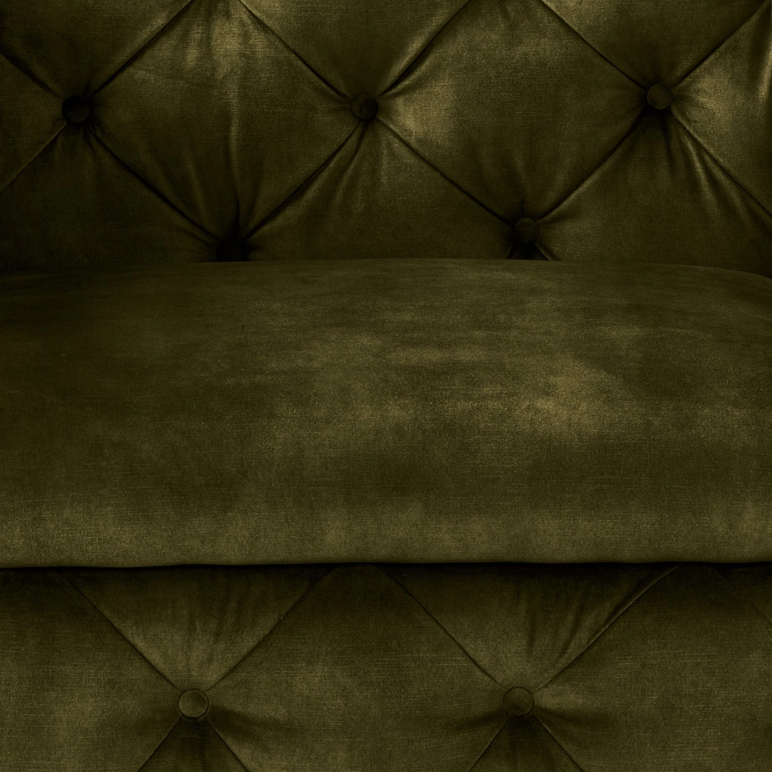 Red Living Fauteuil Merlin - Velours Tomi: Vert vieilli 8 Red Living Fauteuil Merlin - Velours Tomi: Vert vieilli – Image 6