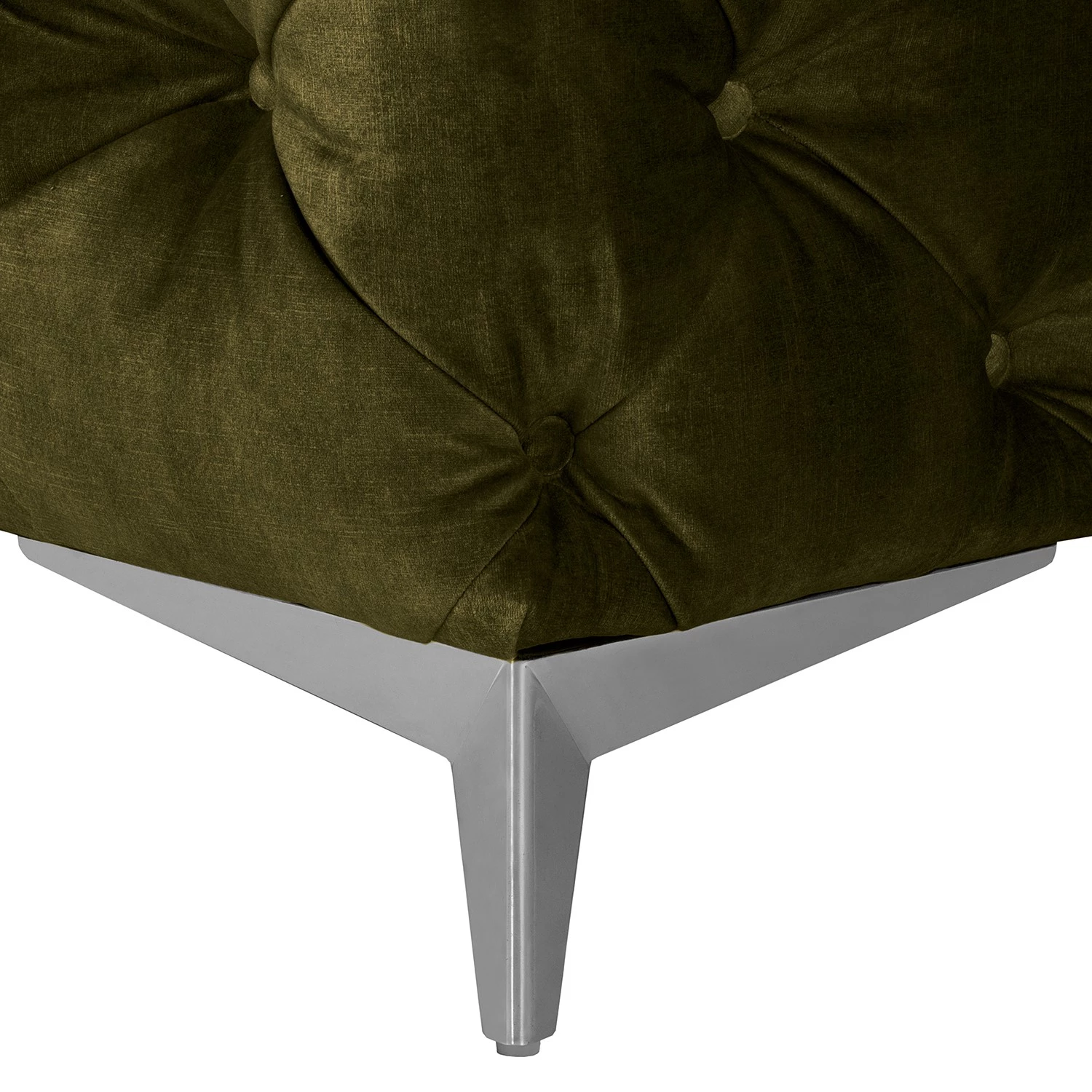 Red Living Fauteuil Merlin - Velours Tomi: Vert vieilli 12 Red Living Fauteuil Merlin - Velours Tomi: Vert vieilli – Image 10