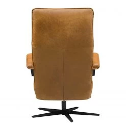 Ars manufacti Fauteuil relax Asunden - Aspect cuir vieilli - Tissu composite Bulan: Camel -Pas Cher Fauteuils Magasin 1000306818 220331 050 DETAILS P000000001000306818