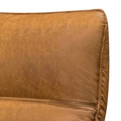 Ars manufacti Fauteuil relax Asunden - Aspect cuir vieilli - Tissu composite Bulan: Camel -Pas Cher Fauteuils Magasin 1000306818 220331 060 DETAILS P000000001000306818