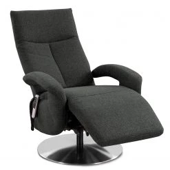 Loftscape Fauteuil relax Leesburg - Tissu Amra: Anthracite - Fonction relaxation - Sans aide au redressement - Réglage électrique : 2 moteurs avec câble -Pas Cher Fauteuils Magasin 1000313418 211217 13405900264 DETAILS P000000001000313418