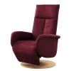 Loftscape Fauteuil relax Nesebar I - Microfibre Flavie: Bordeaux - Fonction relaxation - Sans aide au redressement - Réglage manuel -Pas Cher Fauteuils Magasin 1000313432 211217 13414000315 IMAGE P000000001000313432