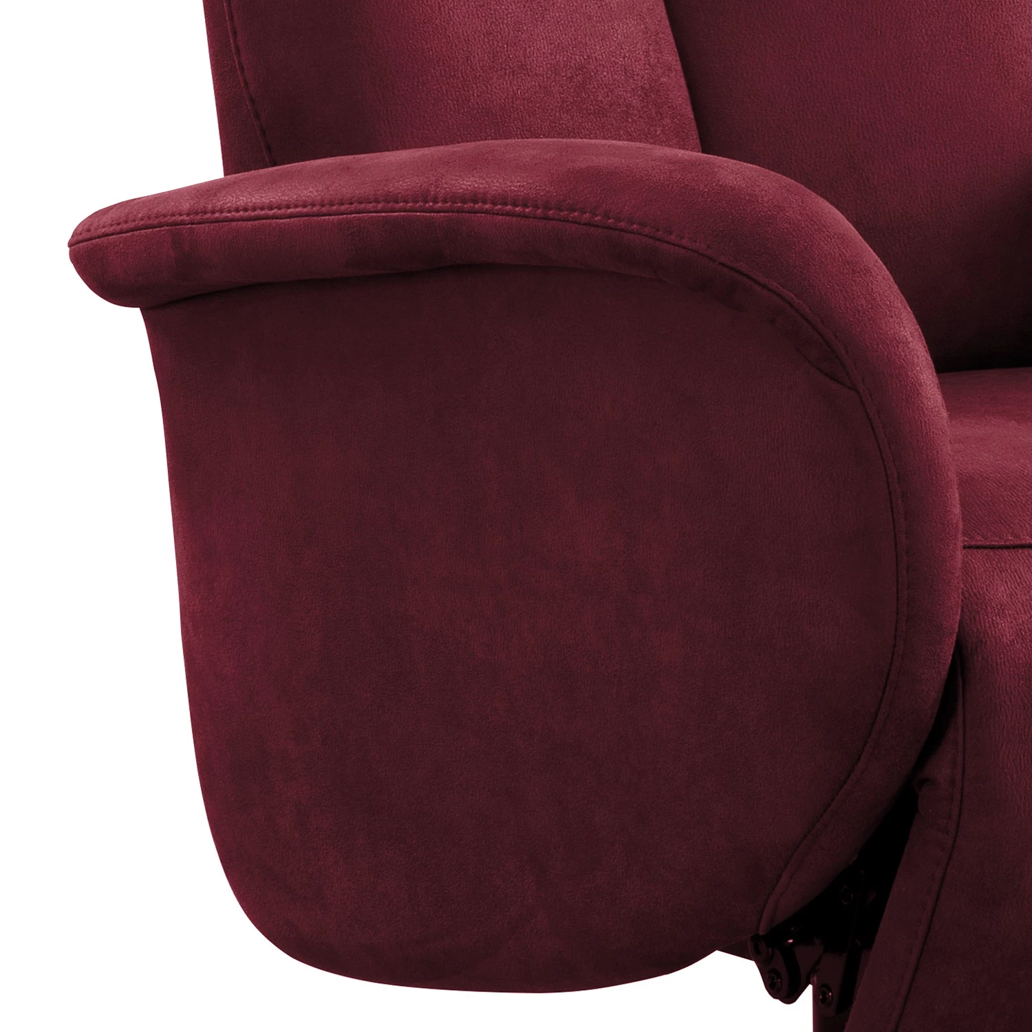 Loftscape Fauteuil relax Nesebar I - Microfibre Flavie: Bordeaux - Fonction relaxation - Sans aide au redressement - Réglage manuel 9 Loftscape Fauteuil relax Nesebar I - Microfibre Flavie: Bordeaux - Fonction relaxation - Sans aide au redressement - Réglage manuel – Image 7