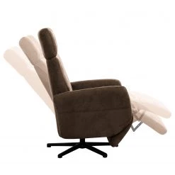 Loftscape Fauteuil relax Gosport - Microfibre Flavie: Nougat - Fonction relaxation - Avec aide au redressement - Réglage électrique : 2 moteurs avec batterie -Pas Cher Fauteuils Magasin 1000317054 220120 11542900276 DETAILS P000000001000317054