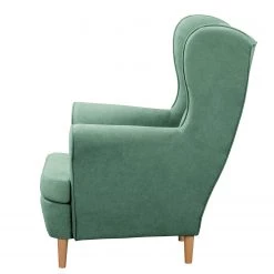 Norrwood Fauteuil bergère Ranu I - Microfibre Enza: Vert menthe -Pas Cher Fauteuils Magasin 1000329982 220304 040 DETAILS P000000001000329982