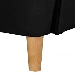 Norrwood Fauteuil bergère Ranu II - Microfibre Jada: Noir -Pas Cher Fauteuils Magasin 1000329985 220304 064 DETAILS P000000001000329985