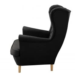 Norrwood Fauteuil bergère Olmen - Microfibre Jada: Noir 17 Norrwood Fauteuil bergère Olmen - Microfibre Jada: Noir -Pas Cher Fauteuils Magasin 1000329999 220304 040 DETAILS P000000001000329999