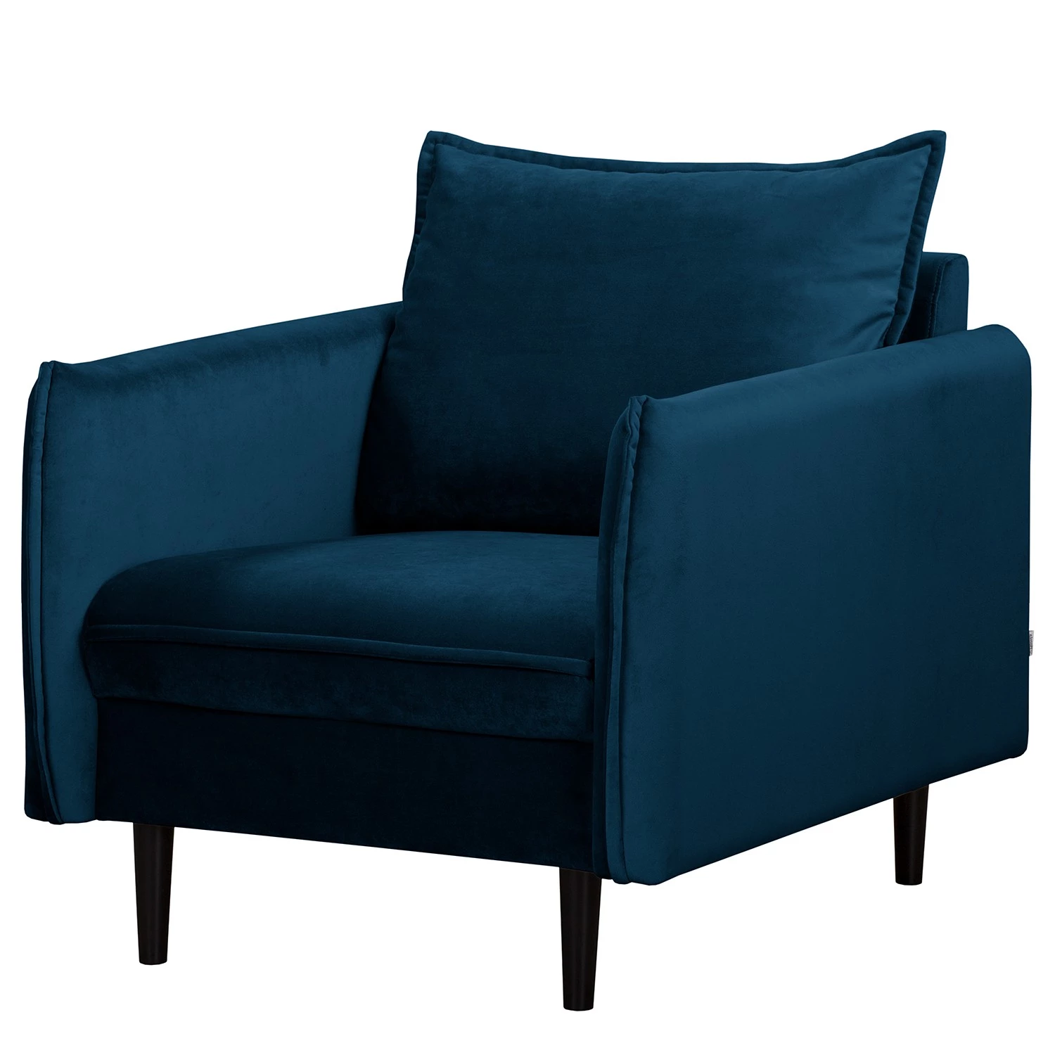 Norrwood Fauteuil Palawan - Velours Ravi: Bleu marine 3 Norrwood Fauteuil Palawan - Velours Ravi: Bleu marine