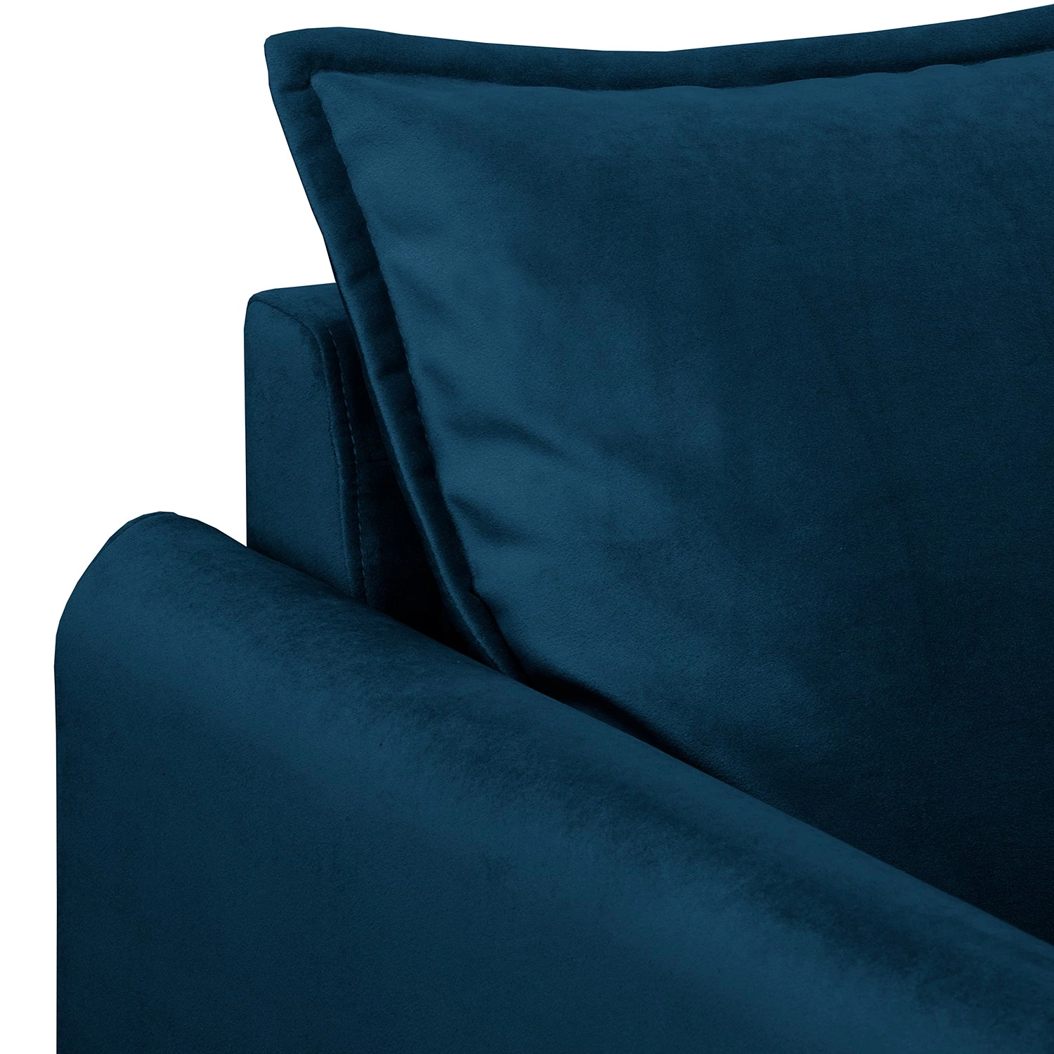 Norrwood Fauteuil Palawan - Velours Ravi: Bleu marine 7 Norrwood Fauteuil Palawan - Velours Ravi: Bleu marine – Image 5