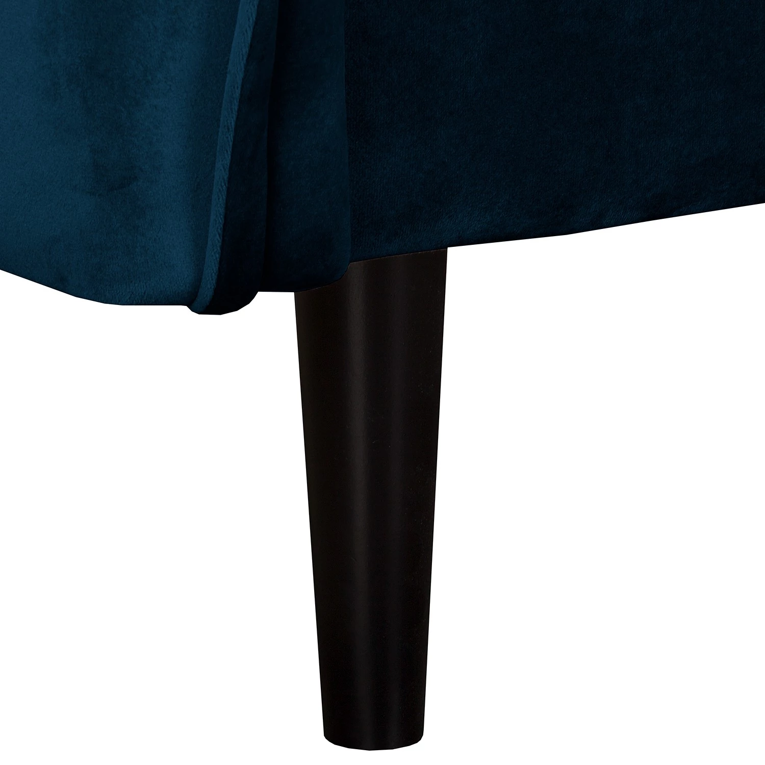 Norrwood Fauteuil Palawan - Velours Ravi: Bleu marine 9 Norrwood Fauteuil Palawan - Velours Ravi: Bleu marine – Image 7