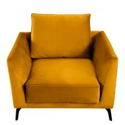 Norrwood Fauteuil Gobabis - Velours Ravi: Jaune moutarde -Pas Cher Fauteuils Magasin 1000330861 220218 060 DETAILS P000000001000330861