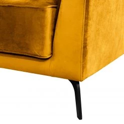 Norrwood Fauteuil Gobabis - Velours Ravi: Jaune moutarde -Pas Cher Fauteuils Magasin 1000330861 220218 110 DETAILS P000000001000330861
