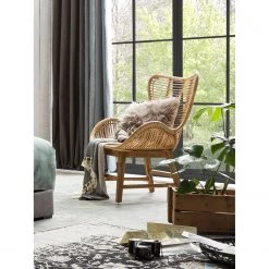 Tom Tailor Fauteuil Niverville - Rotin / Teck massif - Rotin / Teck -Pas Cher Fauteuils Magasin 1000342387 220325 021 MOOD DETAILS P000000001000342387 mood