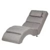 Fredriks Chaise longue de relaxation Califfo - Tissu gris -Pas Cher Fauteuils Magasin califfo relaxsessel strukturstoff grau 1304129
