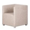 Mooved Fauteuil cocktail Carmen - Beige -Pas Cher Fauteuils Magasin cocktailsessel carmen strukturstoff beige 3386025