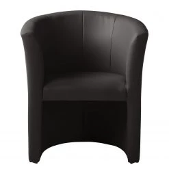 Mooved Fauteuil cocktail Sinclair - Imitation cuir -Pas Cher Fauteuils Magasin cocktailsessel sinclair kunstleder dunkelbraun 5141508
