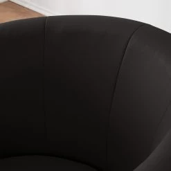 Mooved Fauteuil cocktail Sinclair - Imitation cuir -Pas Cher Fauteuils Magasin cocktailsessel sinclair kunstleder dunkelbraun 5141528